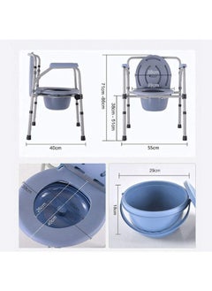 Rehamo Foldable Commode Chair  - Image 3