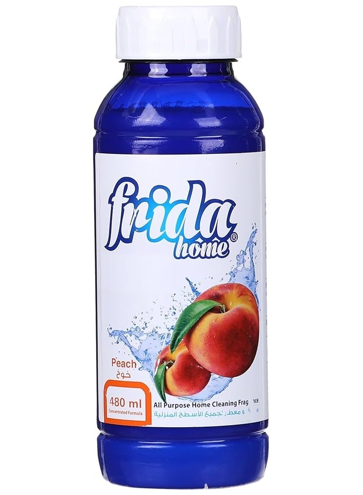 فريدا هوم منظف منزلي لجميع الأغراض برائحة الخوخ 480 مل
