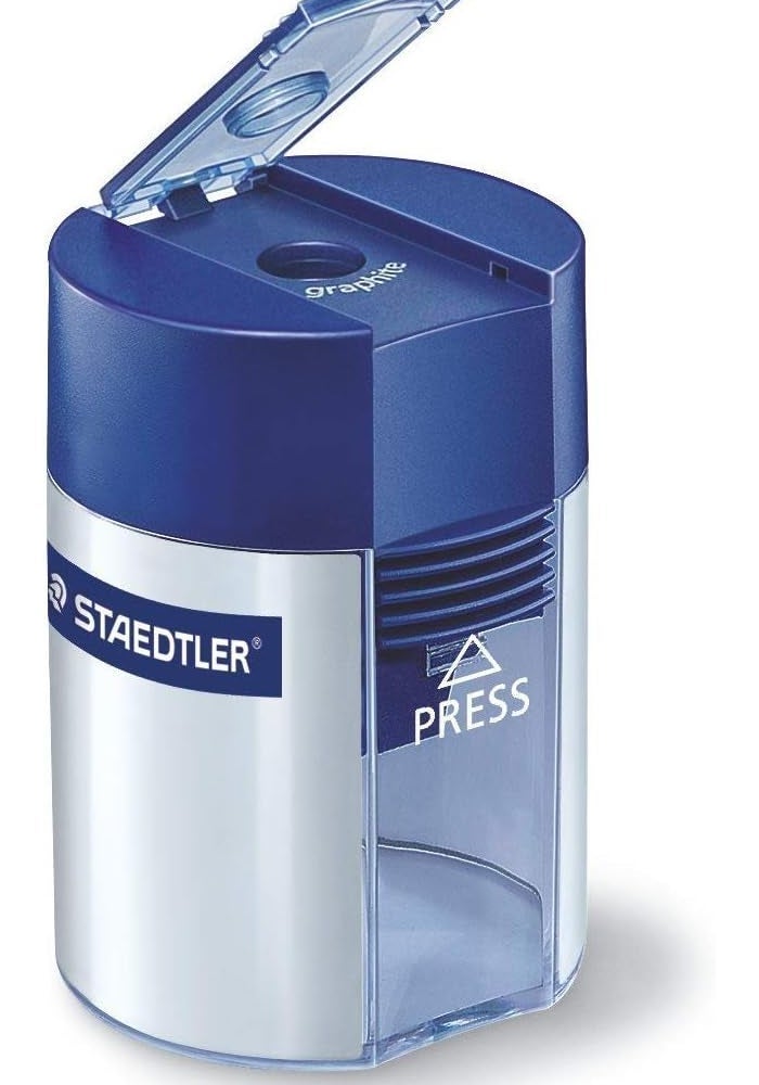 ستدلر مبراة أقلام رصاص دائرية من STAEDTLER لأقلام الرصاص حتى 8.2 مم - Image 1