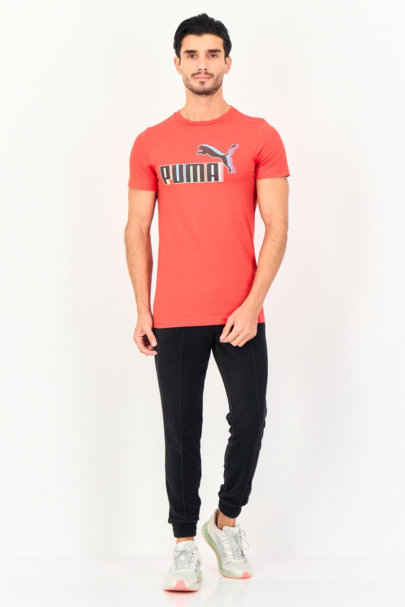 PUMA Men Slim Fit Short Sleeve Outdoor T-Shirt, Red - Image 4