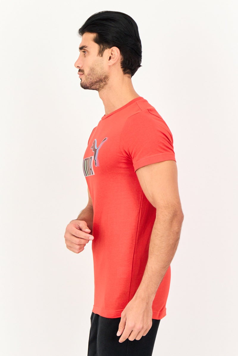 PUMA Men Slim Fit Short Sleeve Outdoor T-Shirt, Red - Image 2