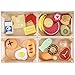 KMTJT Food Groups  Wooden Play Food Sets Pretend Play Kitchen Toys Toy Food Accessories for Toddlers 13 Wood Play Fake Food for 1 2 3 Year Old Boys Girls Birthday Gift - Image 4