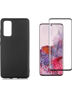Coolacs Phone Case Compatible with Samsung Galaxy S20 Fe and 5d Full Covering Glass Screen Protector  - Image 1