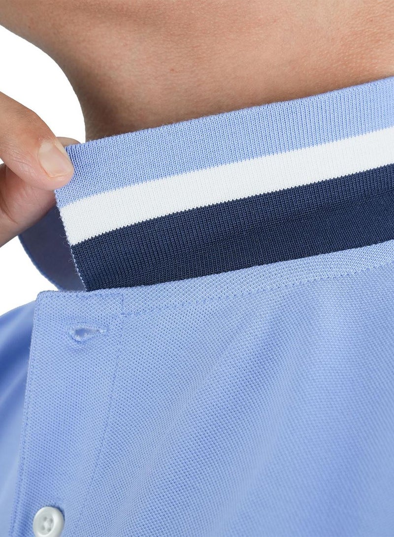 GIORDANO Men's Slim Fit Cotton Short Sleeve Polo - Image 3