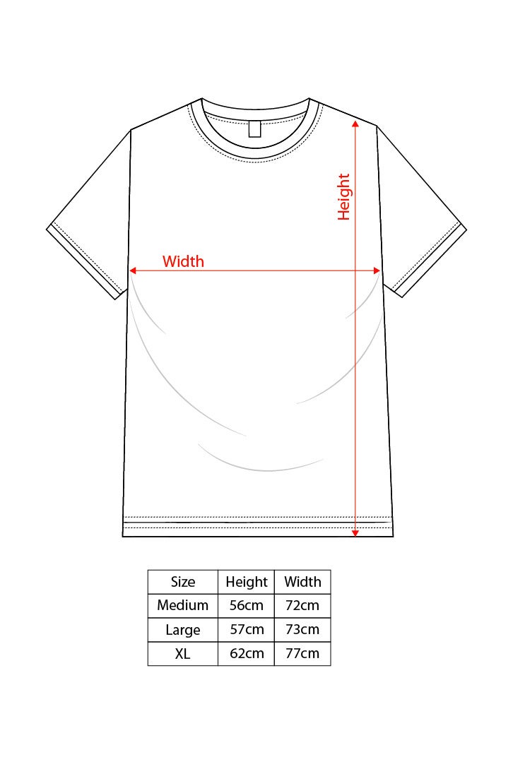 Oversize Fit Crew Neck T-shirt - 100% Cotton - Image 3