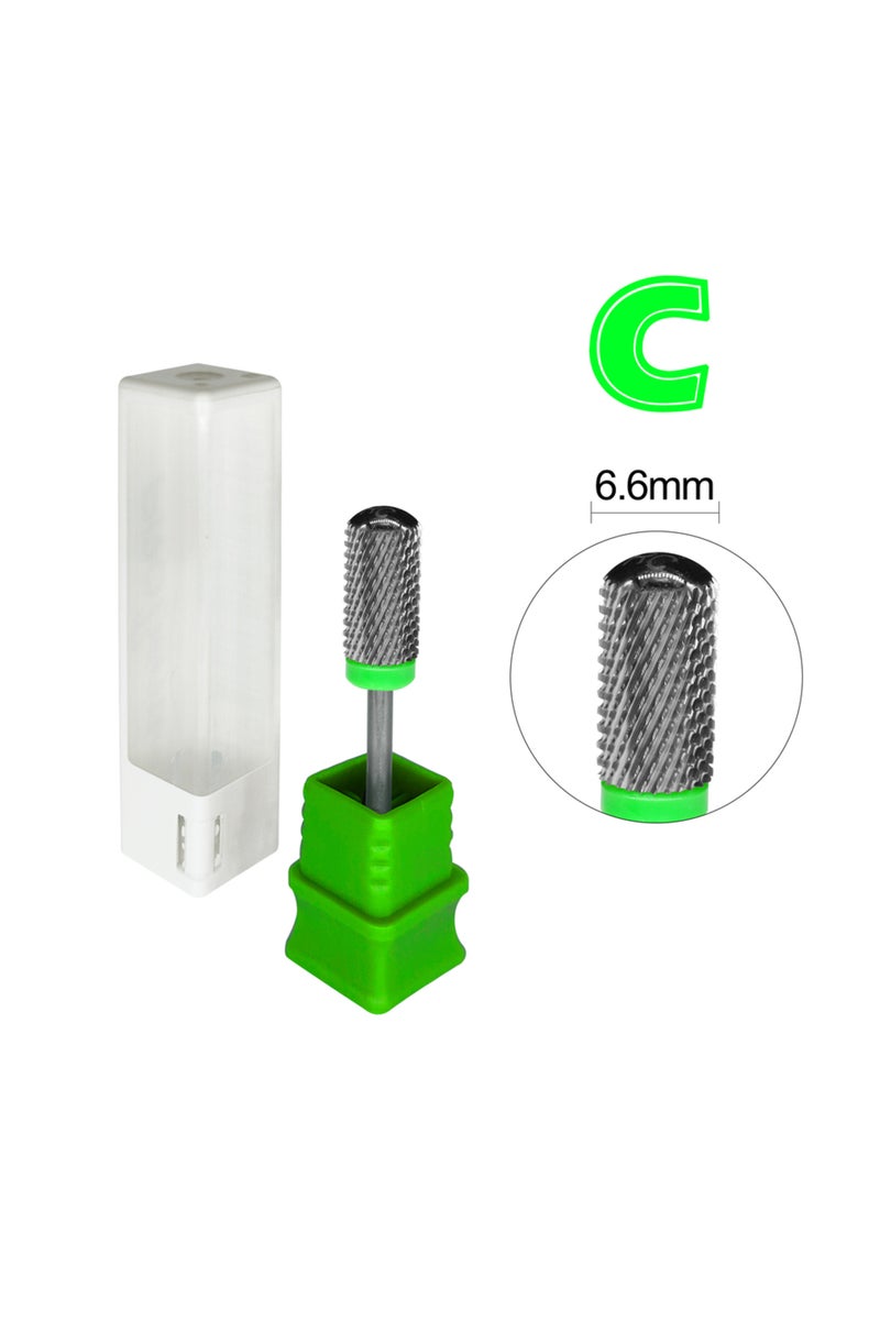 erorex C Gelak Large Barrel Smooth Top Bits Nail drill bits Remove gel carbide Manicure tool Nail accessor.