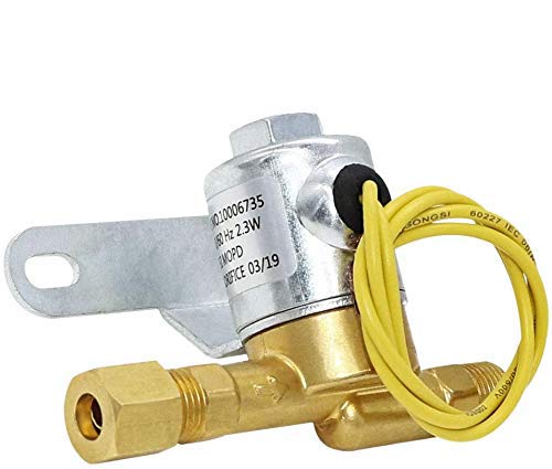 4040 Humidifier Solenoid Valve 24 volts 60 Hz Yellow Fit for Aprilaire Humidifier Compatible with 400 400M 500 500M 600 600M 558 550 A 550 568 560A 560 700 700M 768 760A 760  1 YEAR WARRANTY
