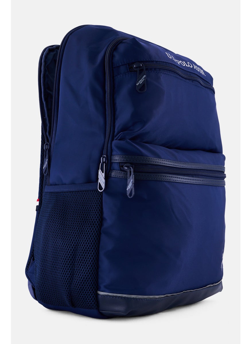 U.S. Polo Assn. Men Brand Logo Backpack, Dark Blue  - Image 3