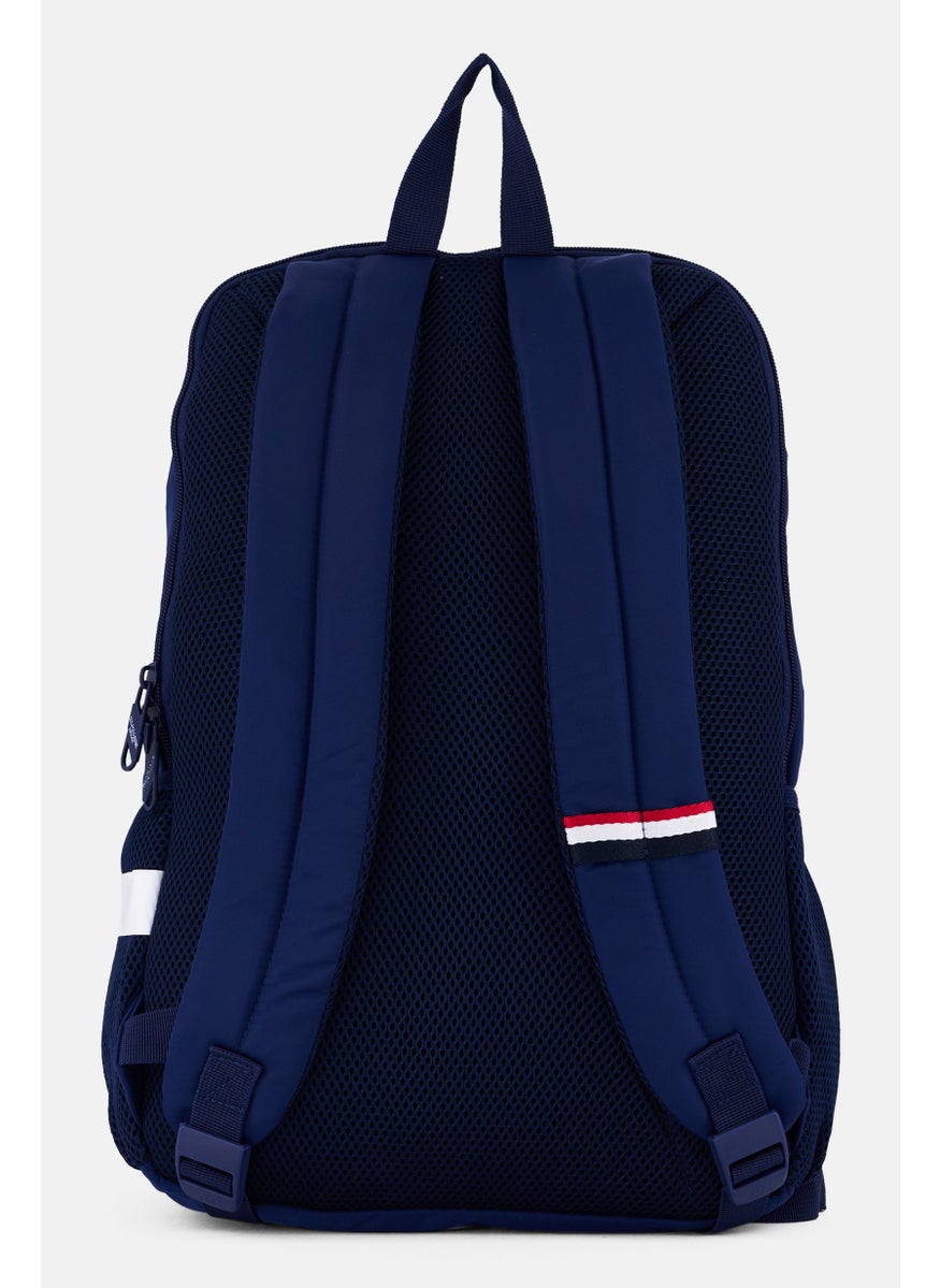 U.S. Polo Assn. Men Brand Logo Backpack, Dark Blue  - Image 2