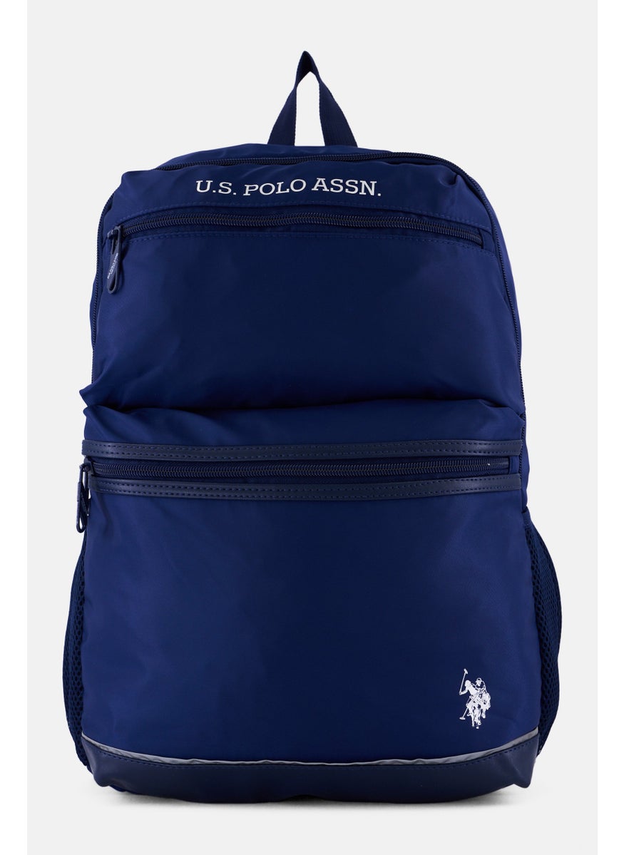 U.S. Polo Assn. Men Brand Logo Backpack, Dark Blue  - Image 1
