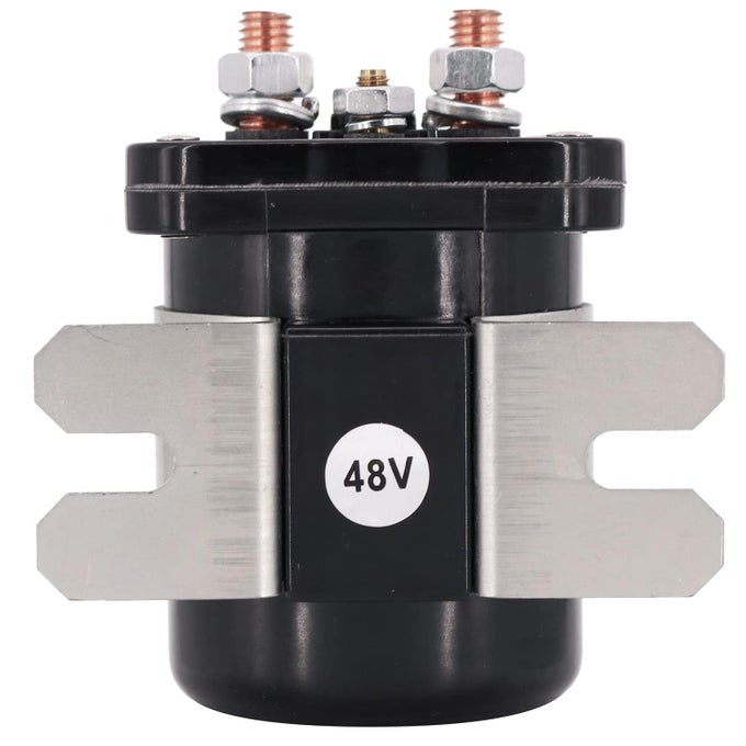 Heavy Duty Solenoid 48V Jr1H195000 73231G01 Compatible With Club Car Ezgo Yamaha Electric G19 Power Drive 4 Terminal 586 Series