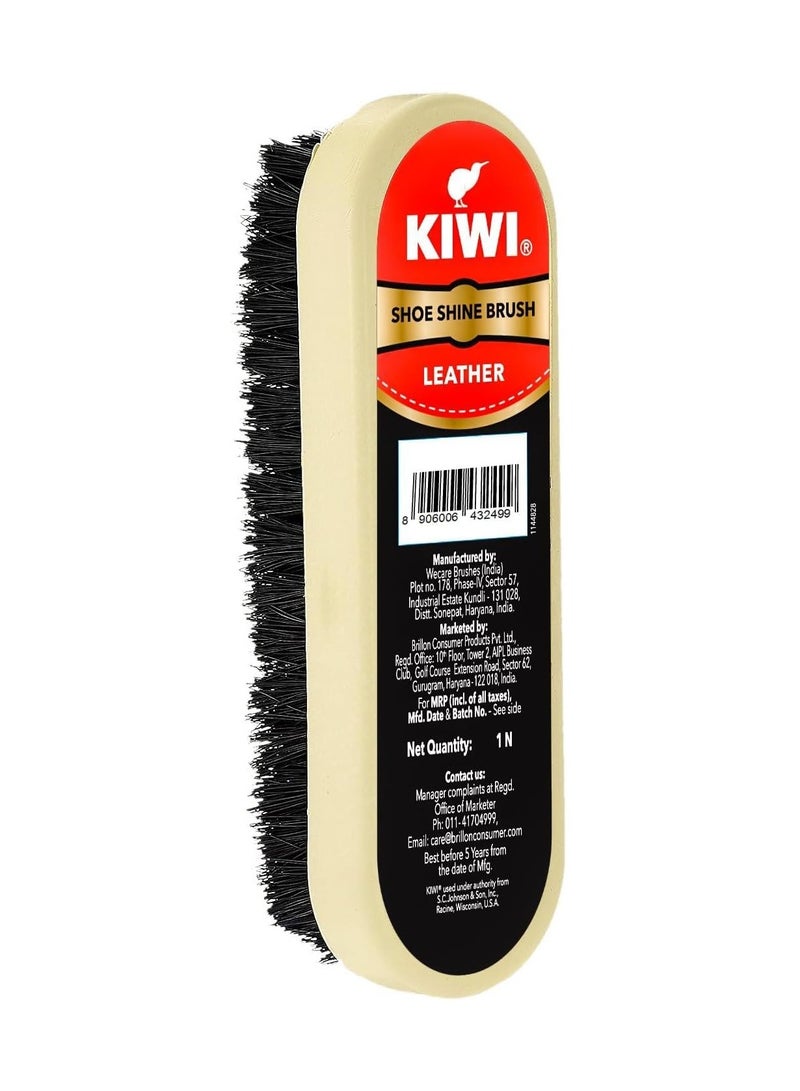 Kiwi Shoe Shine Brush - Leather - Image 1