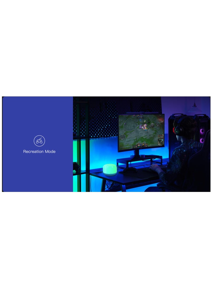 Yeelight Yeelight x Razer LED Smart Lamp D2 White | Works with OK Google, Alexa, SmartThings, Apple Homekit, Razer Chroma RGB | Music Sync | Smart and Gaming Control | Flowing 16 Million Colors  - Image 4