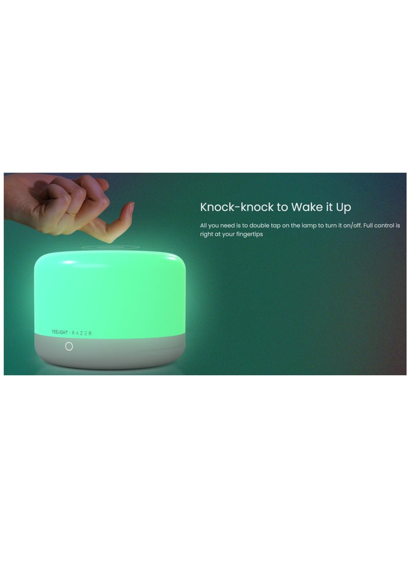 Yeelight Yeelight x Razer LED Smart Lamp D2 White | Works with OK Google, Alexa, SmartThings, Apple Homekit, Razer Chroma RGB | Music Sync | Smart and Gaming Control | Flowing 16 Million Colors  - Image 3