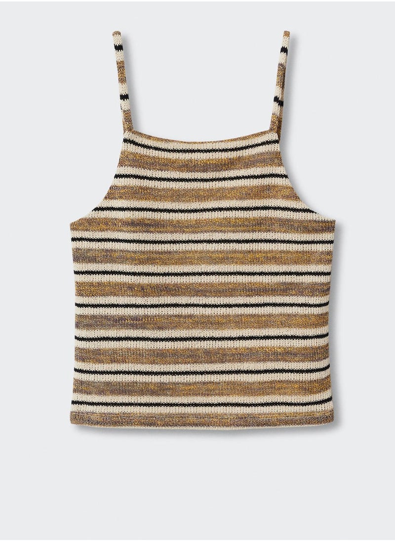 MANGO - Youth Striped Cami Top - Image 1