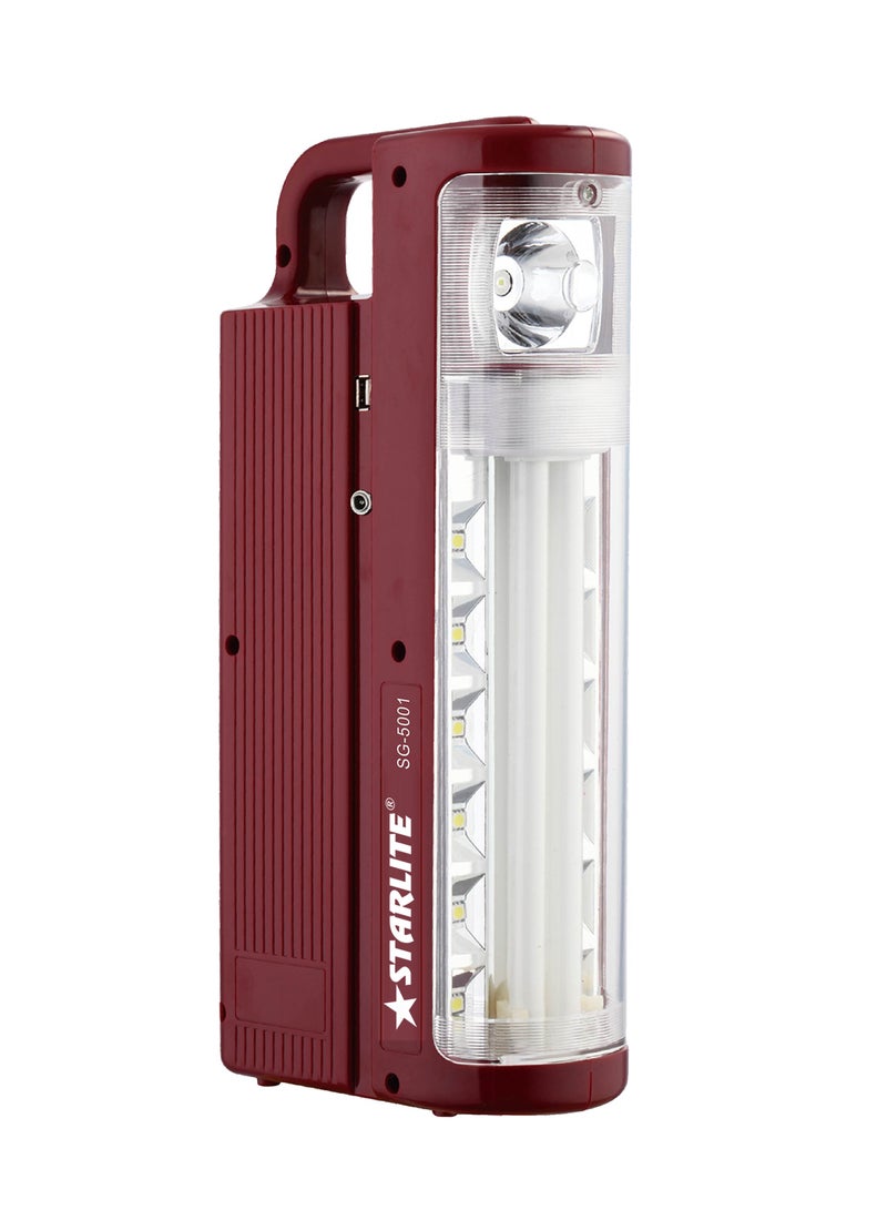 STARLIFE Rechargeable LED Emergency Lantern 12 SMD LED 1W Spot Light With 9V/3W Solar Panel - Image 1