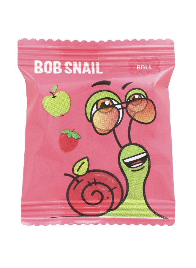 Bob Snail, Fruit Rolls, Apple-Strawberry, 10 Pouches, 0.35 oz (10 g) Each - Image 3