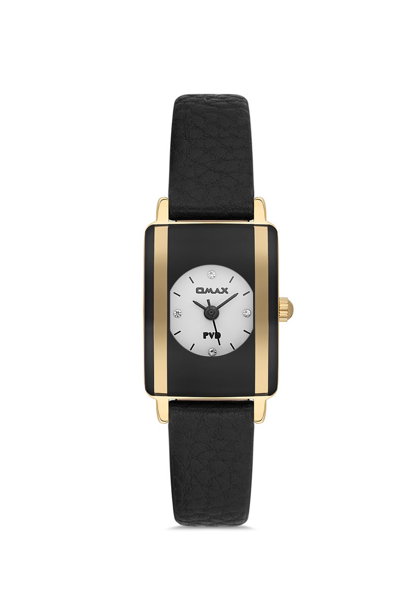 OMAX Women’s Wrist-Watch | Analog | Leather Strap | Elegant Design - Image 1
