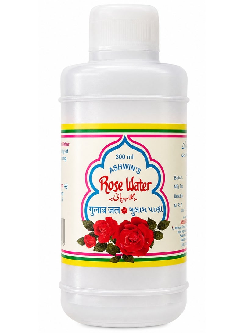 ASHWIN'S Rose Water 300ml - Image 1