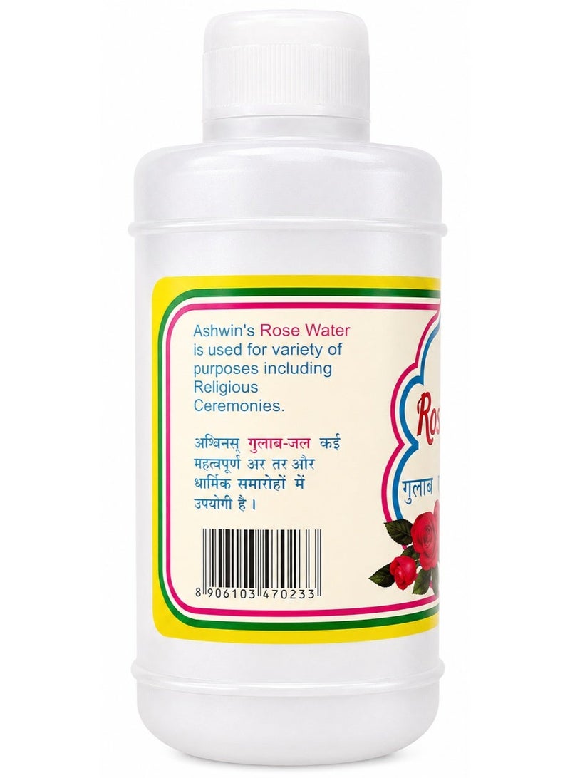 ASHWIN'S Rose Water 300ml - Image 3