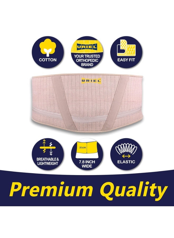 URIEL Abdominal Belt for Hanging Belly - Abdominal Binder for Post-surgery, Men, Women, Belly Binder, Belly Support, Band Waist, Binder After Tummy Tuck Surgery, Obese Belly Support, Abdominal Wrap XL - Image 3