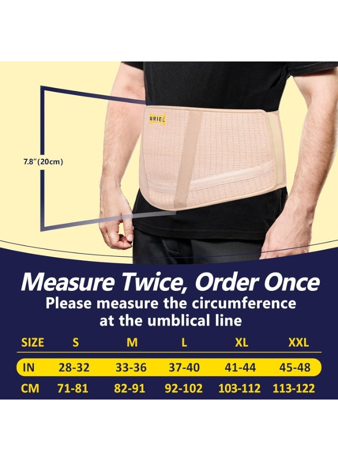 URIEL Abdominal Belt for Hanging Belly - Abdominal Binder for Post-surgery, Men, Women, Belly Binder, Belly Support, Band Waist, Binder After Tummy Tuck Surgery, Obese Belly Support, Abdominal Wrap XL - Image 2