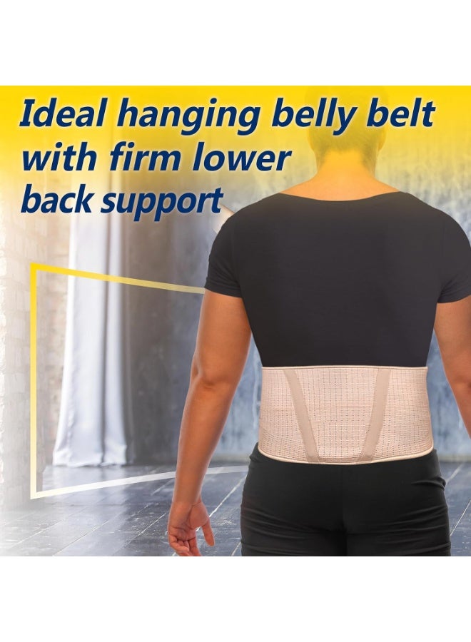 URIEL Abdominal Belt for Hanging Belly - Abdominal Binder for Post-surgery, Men, Women, Belly Binder, Belly Support, Band Waist, Binder After Tummy Tuck Surgery, Obese Belly Support, Abdominal Wrap XL - Image 4