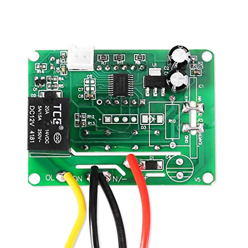 UMLIFE Digital LED Temperature Controller Module, XH-W3001 Thermostat Switch with Waterproof Probe, Programmable Heating Cooling Thermostat (12V 10A 120W) - Image 4