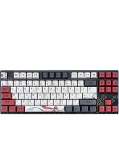 Varmilo Beijing Opera 87 Mechanical Keyboard, MX Daisy L Switches, PBT Keycaps, Wired/2.4GHz/Bluetooth Connectivity, Double Silicone Dampening Sound, US QWERTY Layout, Red / White - pzsku/Z416BB9C1243FA6D0B215Z/45/1741114609/8c35a5ca-5420-45a5-89e1-e4dc786d914e