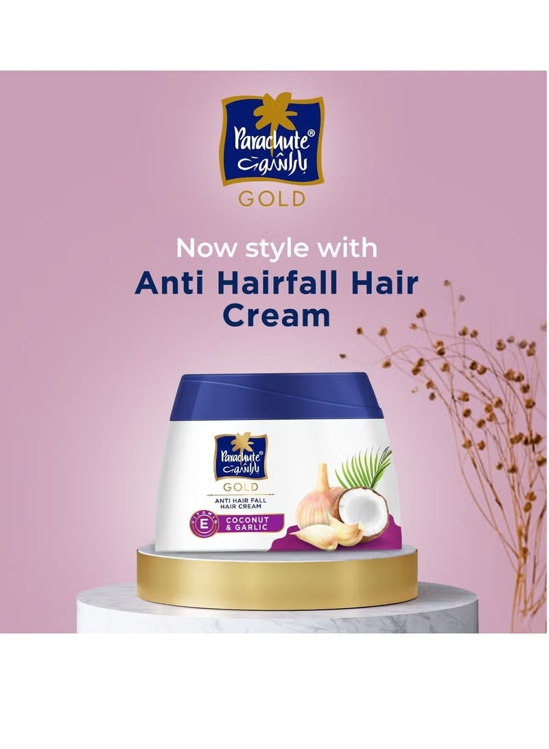 Parachute Gold Anti Hair Fall Coconut & Garlic Cream 210ml - Image 5