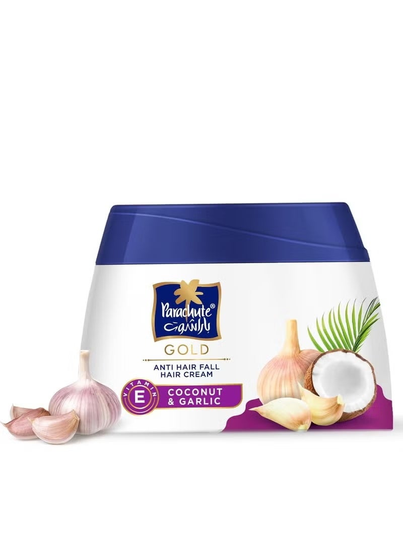 Parachute Gold Anti Hair Fall Coconut & Garlic Cream 210ml - Image 4