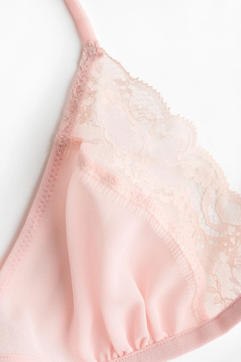 H&M Soft chiffon bra
