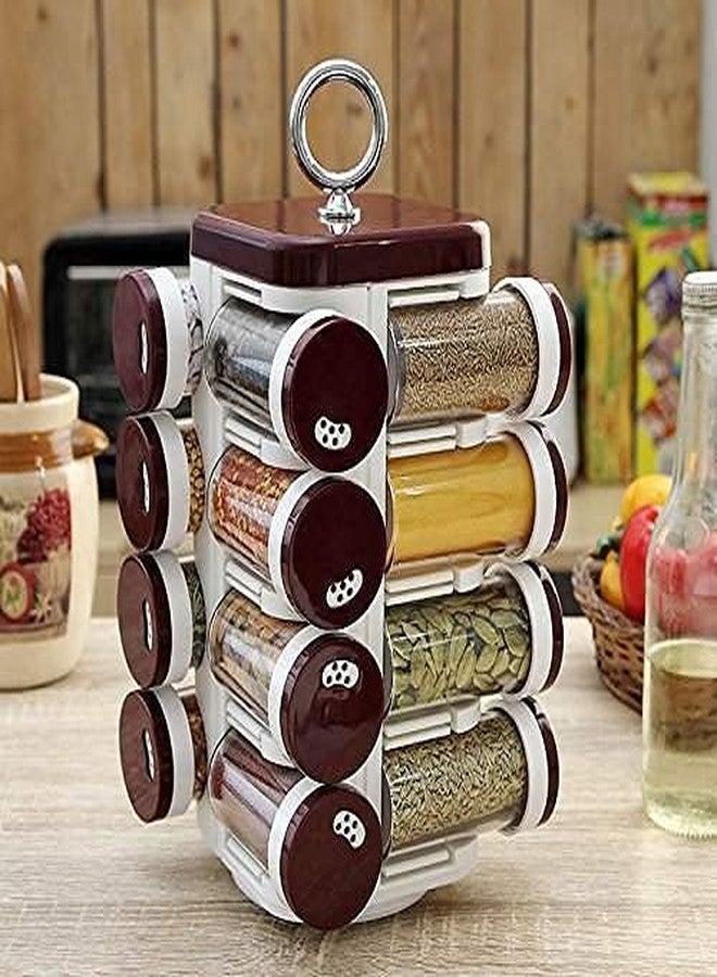 Ekdant 16 Jar Revolving Multipurpose Rack- Random Colors - Image 5