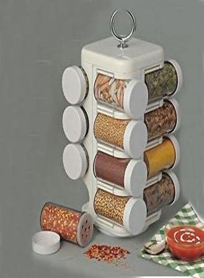 Ekdant 16 Jar Revolving Multipurpose Rack- Random Colors - Image 2
