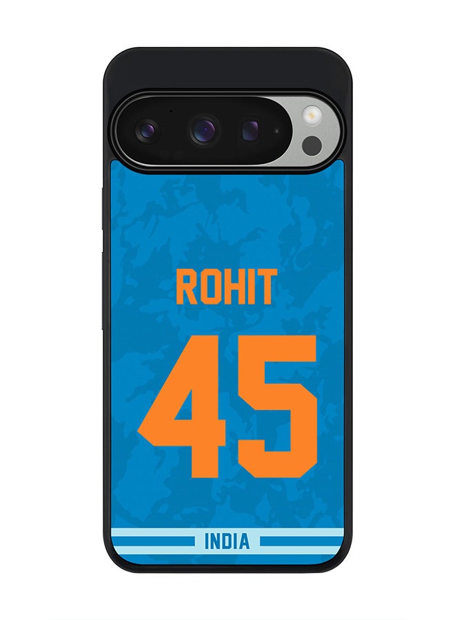 Stylizedd For Google Pixel 9 Pro Case,Slim fit Camera Protection, Shockproof Thin Phone cover - India Rohit Sharma, Jersey No 45 - Image 1
