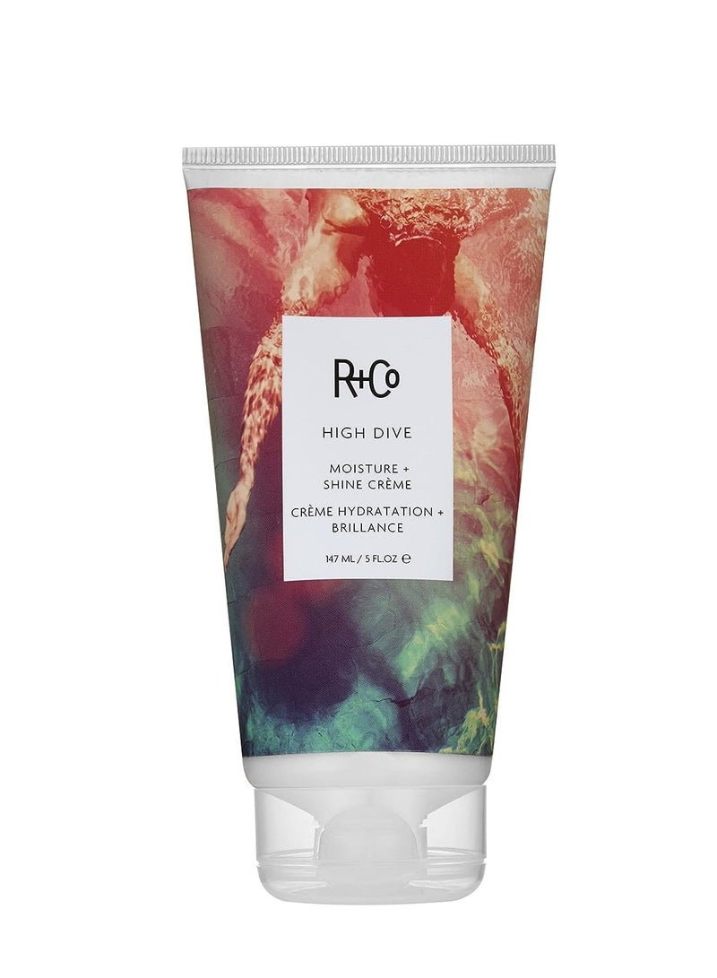 R+Co High Dive Moisture and Shine CrÃ¨me | Deep Hydration + Softens + Eliminates Frizz | Vegan + Cruelty-Free | 5 Oz - Image 1