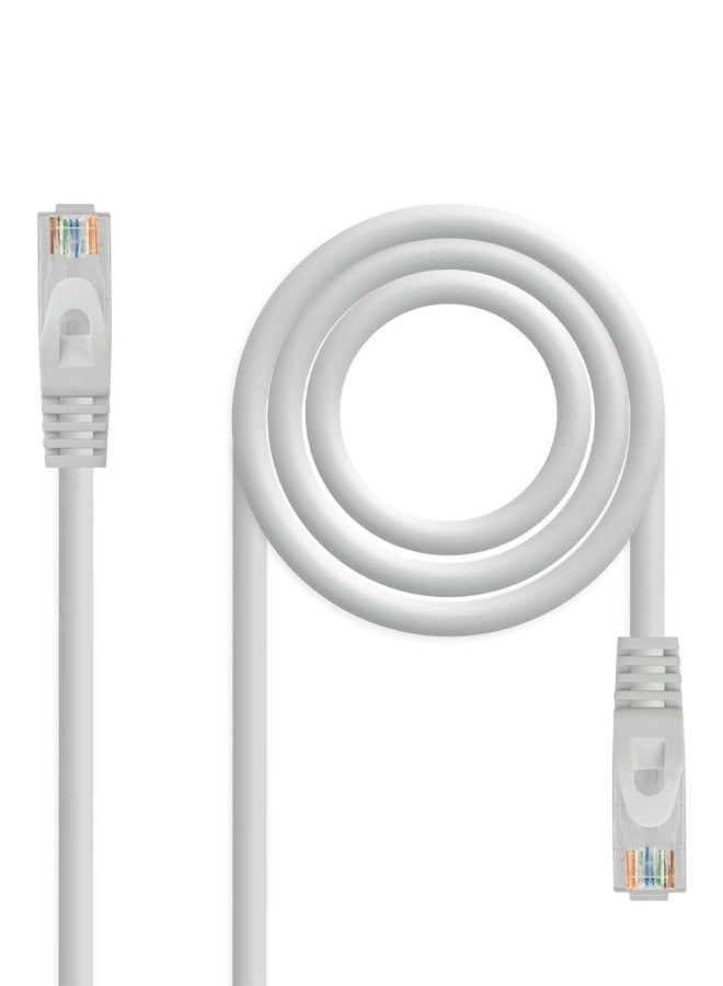 كيبل إيثرنت للكمبيوتر بطول 1.5 متر، سلك شبكة Lan RJ45 للكمبيوتر الشخصي - أبيض - Image 2