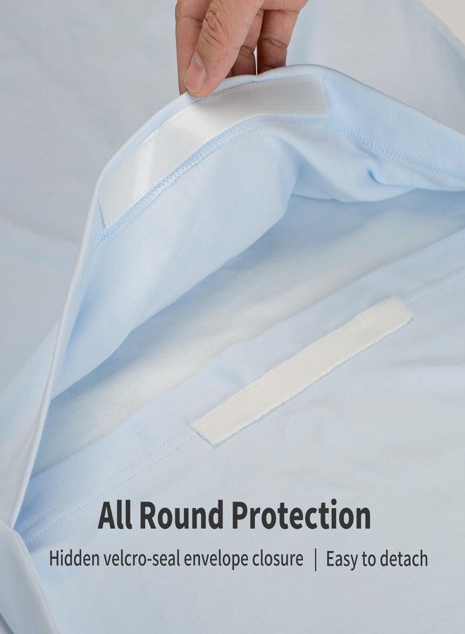 Pucmaoci Organic Waterproof Baby Lounger Covers, Pack of 2 (Blue & Green) - Image 5