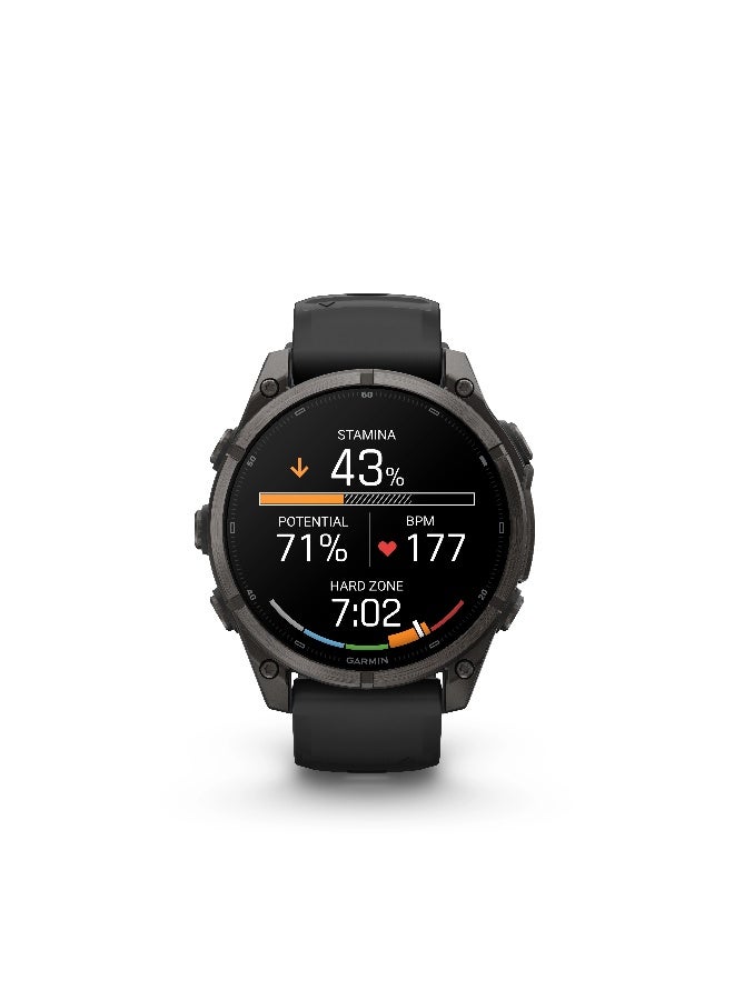 جارمين Garmin Fenix  9 - 47 mm - Gray Gray - Image 4