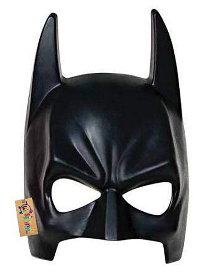 Western Era Superhero Plastic Masks Great Party Favor, Fun, Fiesta, Costume, Halloween- Batman, (Pack of 1) - Image 1