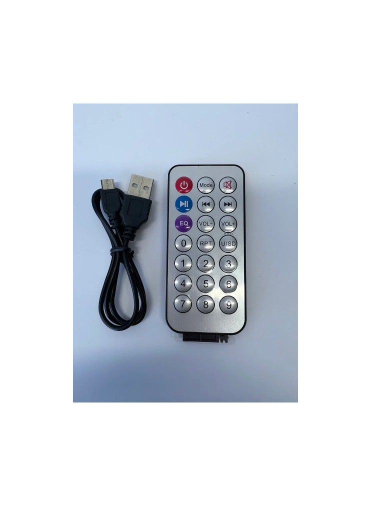 Macon BT-815 8 Inch TWS Wireless Speaker with 2 LED Lights and Wired Mic - Image 3