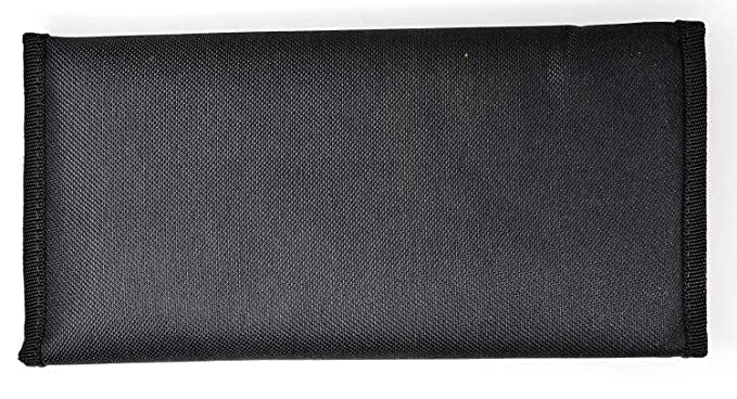 Campio Plastic Book Holder Travel Organizer, Card Holder, Vehicle Documents Holder With Multi Pocket Expanding Zip Pouch (Black) - Image 4