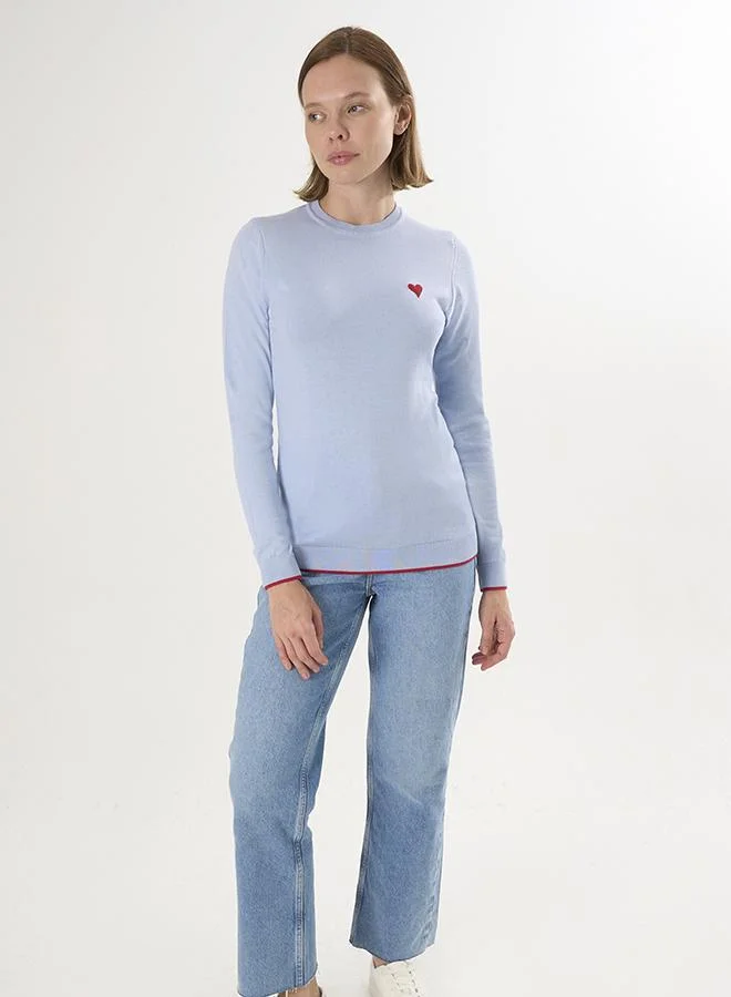 فيليكس هاردي Crew Neck Knitted Pullover