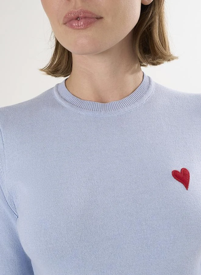فيليكس هاردي Crew Neck Knitted Pullover