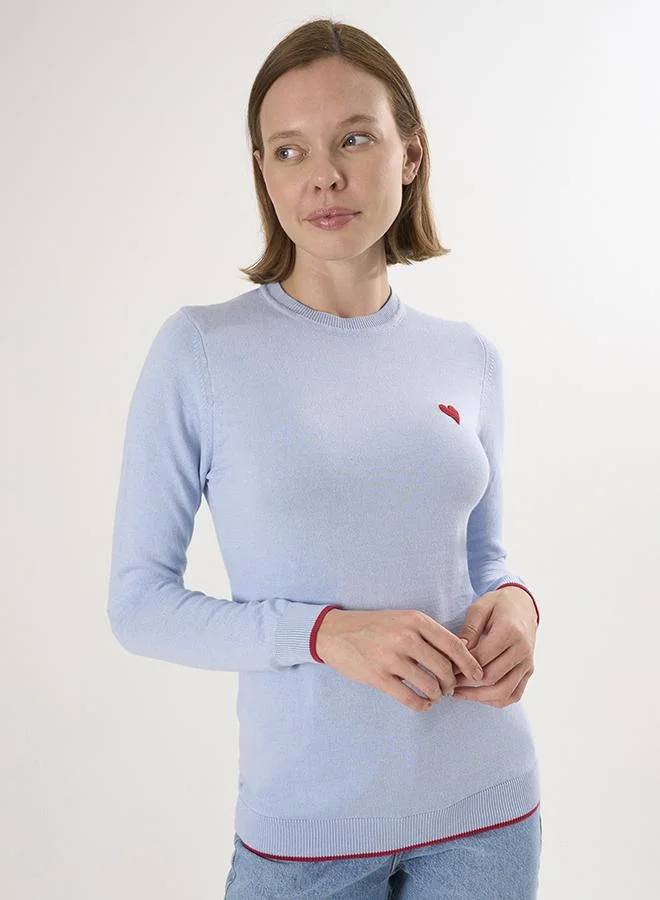 FELIX HARDY Crew Neck Knitted Pullover