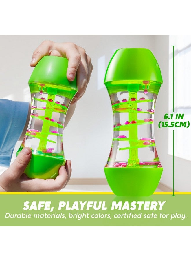 JOYIN 4-Pack Fidget Tubes For Kids, Sensory Tubes, Stress Relief Toy, Speech Therapy Materials, Calming Toys For Children With Autism, Calm Down Corner Supplies, Presents For Toddlers - Image 2