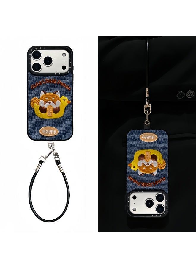 【17 Pro Max غطاء الهاتف】باستخدام حرفة التطريز التقليدية، يتم إنتاجه بدقة بـ 700,000 غرزة. يتميز بتصميم مقاوم للانزلاق، ومضاد للسقوط، ومقاوم للصدمات، بالإضافة إلى خاصية مقاومة البهتان. - Image 4