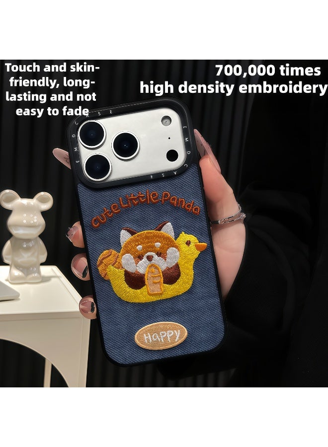 【17 Pro Max غطاء الهاتف】باستخدام حرفة التطريز التقليدية، يتم إنتاجه بدقة بـ 700,000 غرزة. يتميز بتصميم مقاوم للانزلاق، ومضاد للسقوط، ومقاوم للصدمات، بالإضافة إلى خاصية مقاومة البهتان. - Image 5