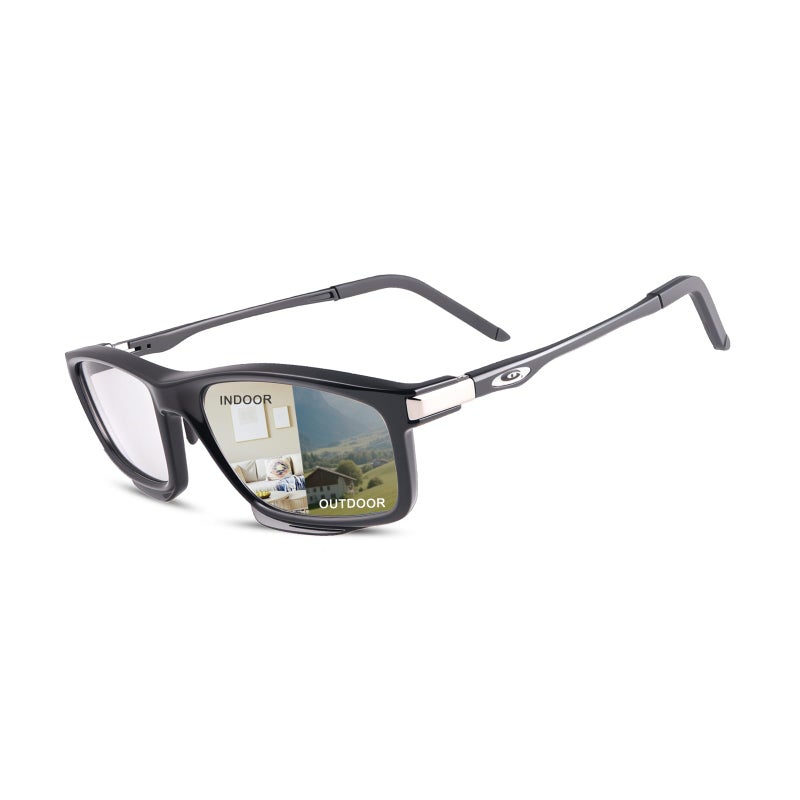 PEEPAI Photochromic Blue Light Glasses Computer Gaming Blue Light Screen Blocker Anti Glare Eye Protection Eyewear Men Women