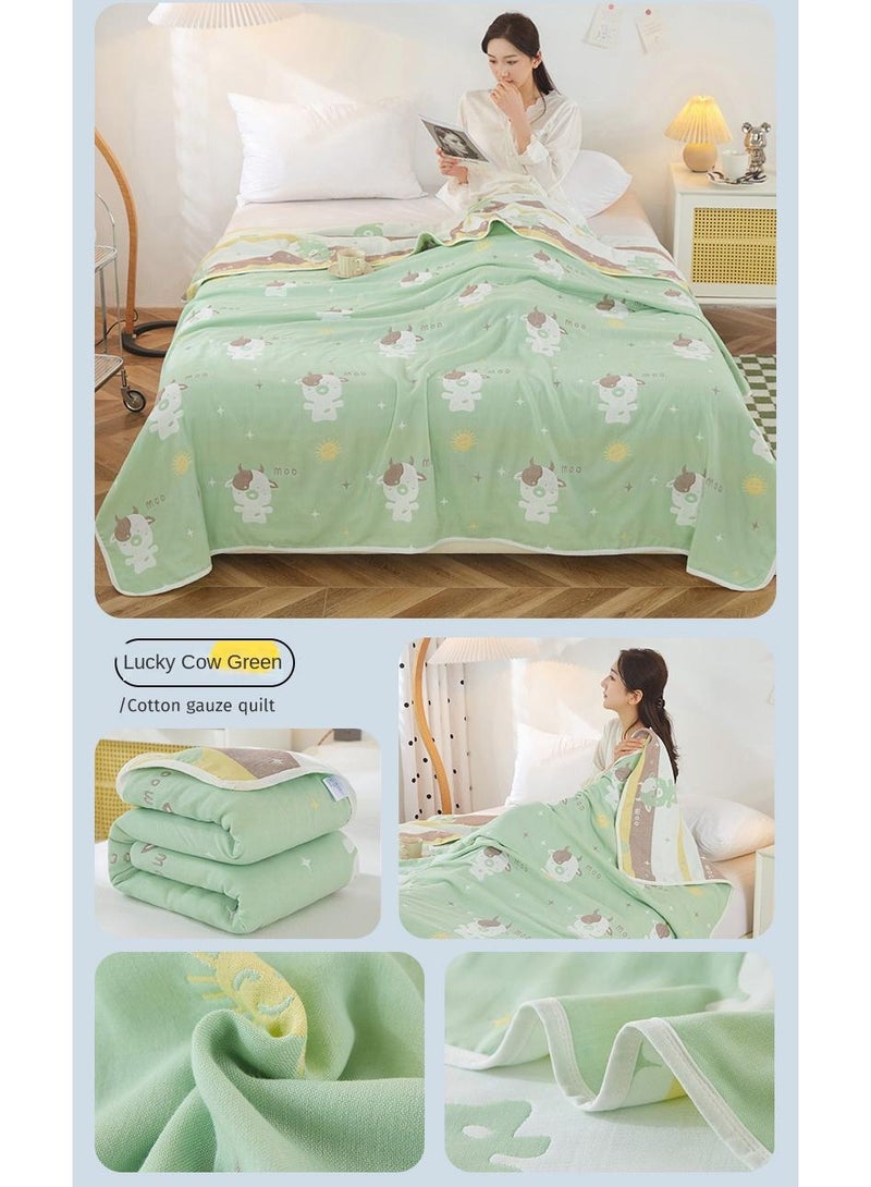 Y&D 150*200cm Six Layer Absorbent Cotton Towel Summer Cool Blanket  - Image 4
